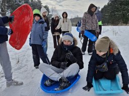 Szkolne zimowisko w Serpelicach nad Bugiem